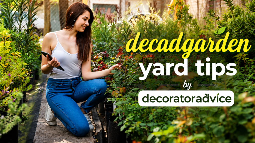 DecadGarden Yard Tips by DecoratorAdvice