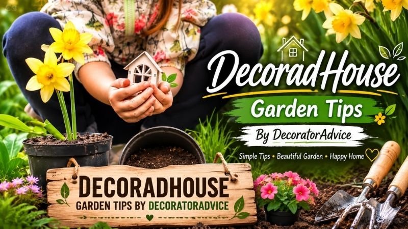 Decoradhouse Garden Tips by DecoratorAdvice